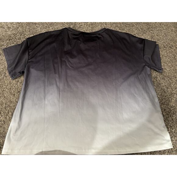 Chicme Faith Blouse Blue And White Size 3x New - Picture 3 of 6